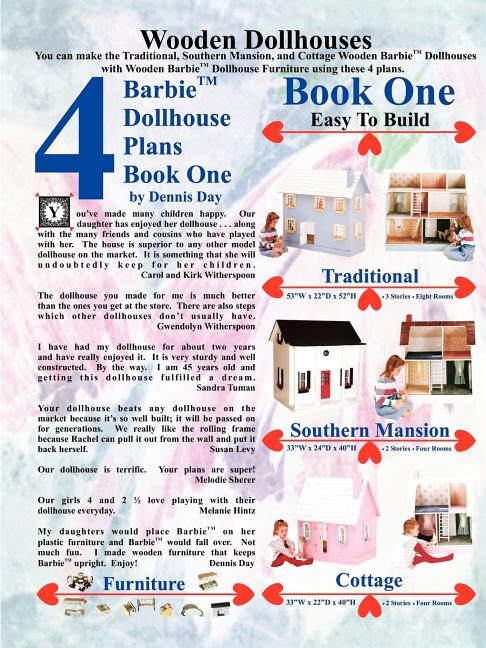 Front cover_Barbie Dollhouse Plans Book One