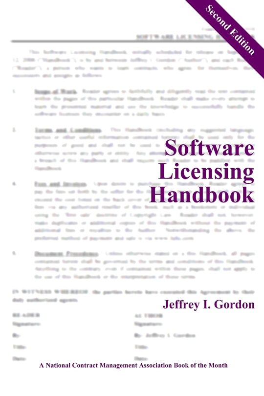 Front cover_Software Licensing Handbook, Second Edition