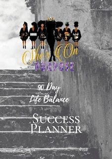 Front cover_90 Day Life Balance Success Planner-Blank 90days