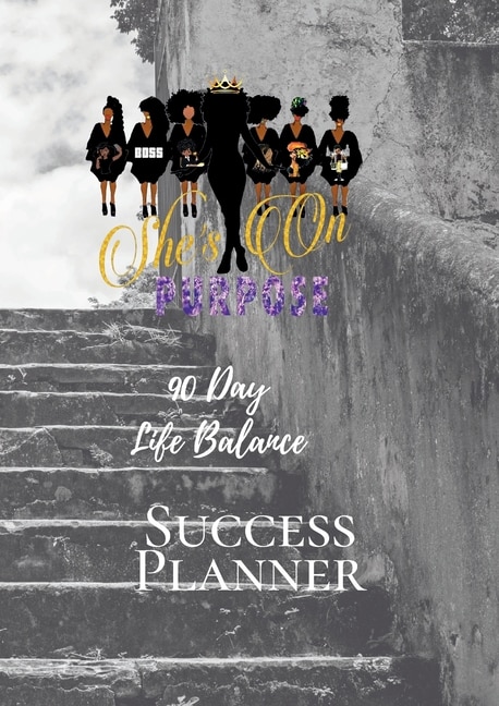 Front cover_90 Day Life Balance Success Planner-Blank 90days