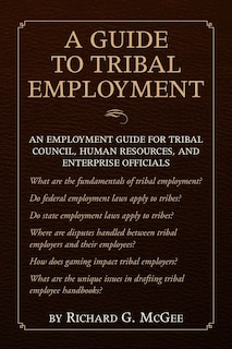 Front cover_A Guide to Tribal Employment