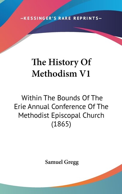 Front cover_The History Of Methodism V1