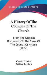 Couverture_A History Of The Councils Of The Church