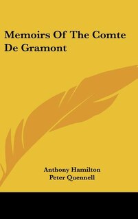 Front cover_Memoirs of the Comte de Gramont