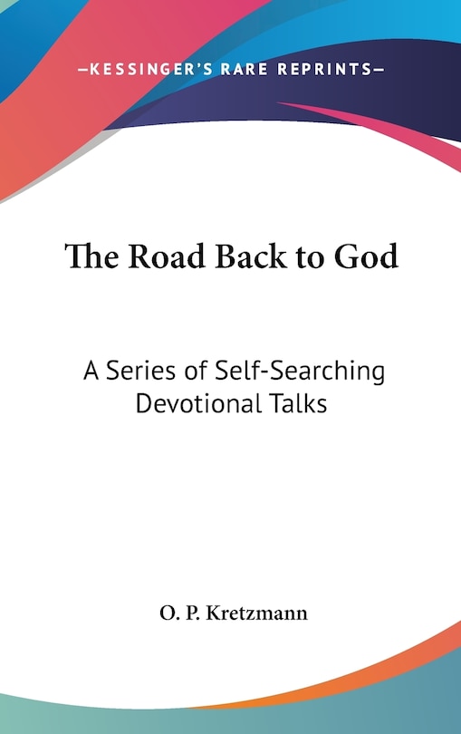 Couverture_The Road Back to God