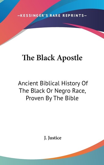Front cover_The Black Apostle