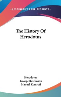 Front cover_The History Of Herodotus