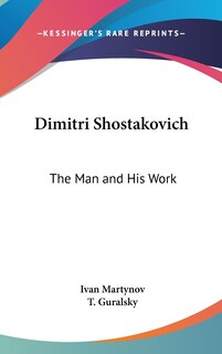 Front cover_Dimitri Shostakovich