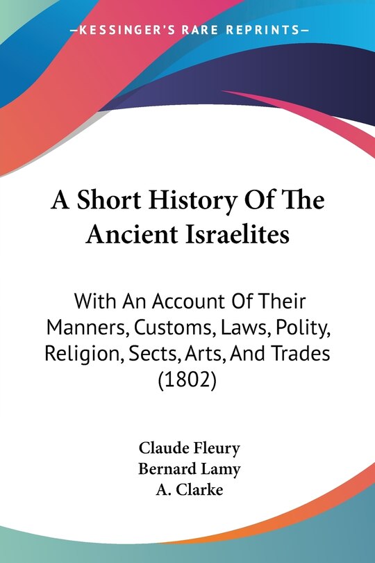 Couverture_A Short History Of The Ancient Israelites