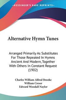 Couverture_Alternative Hymn Tunes