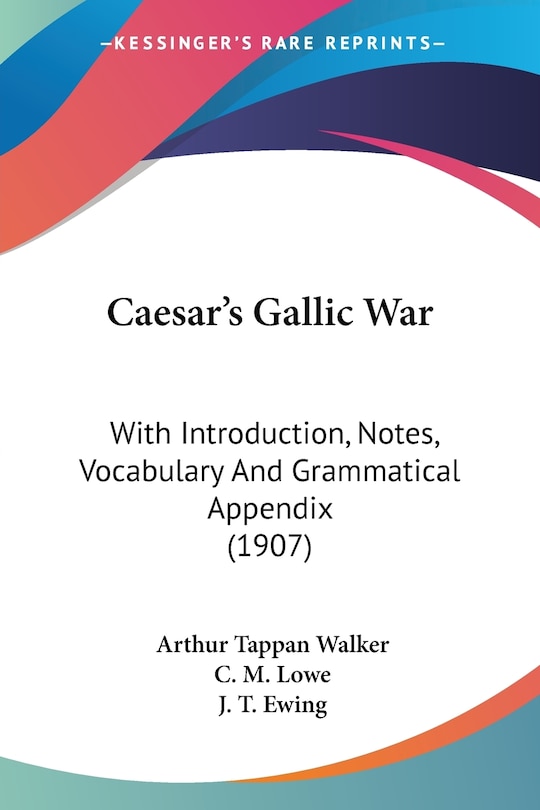 Couverture_Caesar's Gallic War