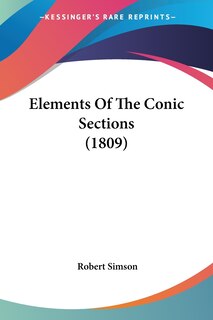Couverture_Elements Of The Conic Sections (1809)