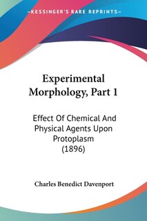 Couverture_Experimental Morphology, Part 1