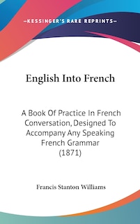 Front cover_English Into French