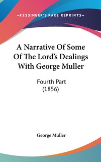 Front cover_A Narrative Of Some Of The Lord's Dealings With George Muller