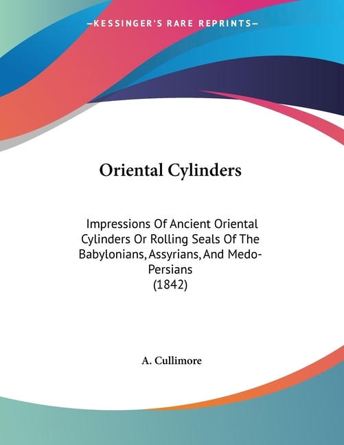 Couverture_Oriental Cylinders