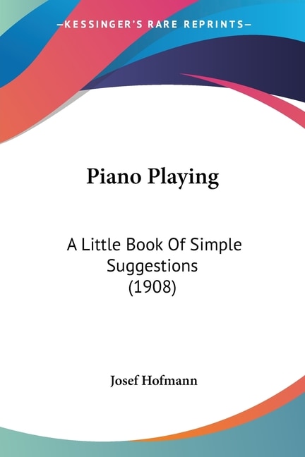 Front cover_Piano Playing