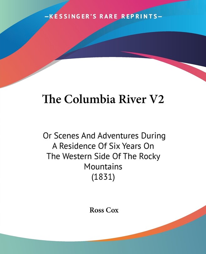 Front cover_The Columbia River V2
