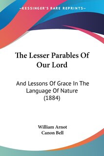 Couverture_The Lesser Parables Of Our Lord