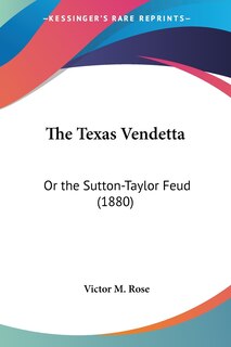 Front cover_The Texas Vendetta