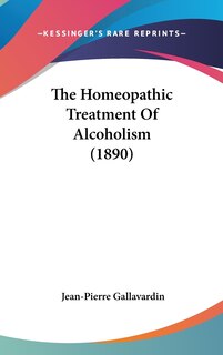 Front cover_The Homeopathic Treatment Of Alcoholism (1890)