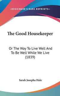 Couverture_The Good Housekeeper