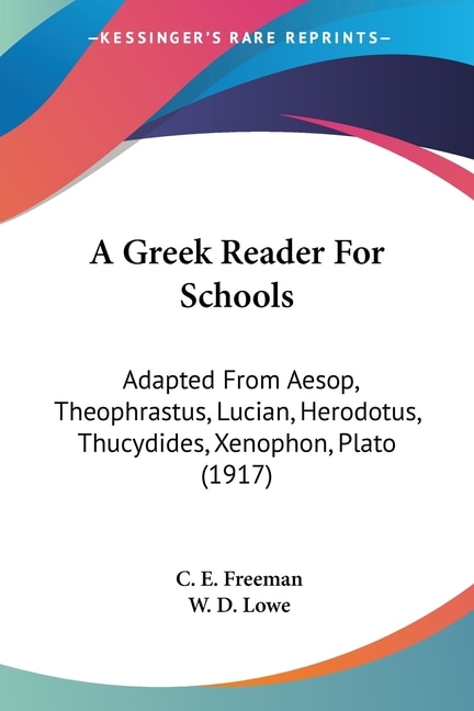 Couverture_A Greek Reader For Schools