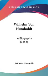 Front cover_Wilhelm Von Humboldt