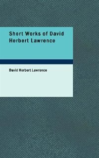Front cover_Short Works of David Herbert Lawrence