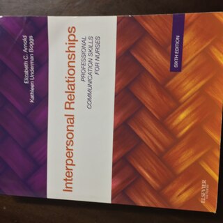 Front cover_Interpersonal Relationships