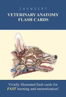 Front cover_Saunders Veterinary Anatomy Flash Cards