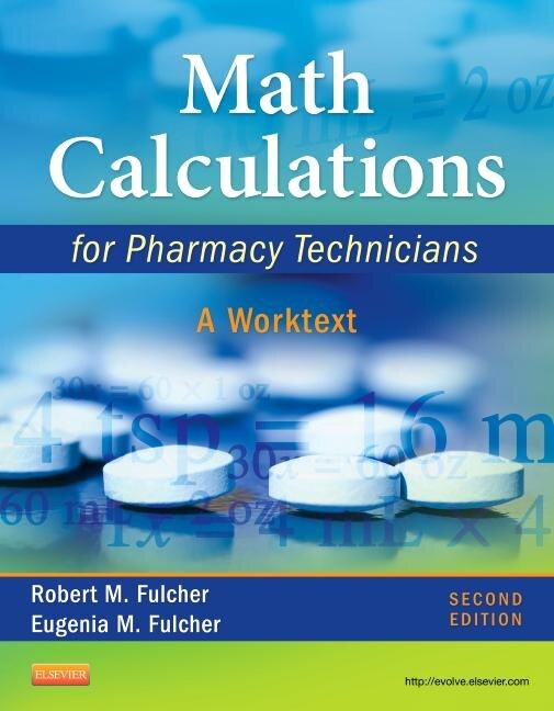 Front cover_Math Calculations for Pharmacy Technicians