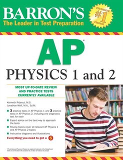 Couverture_Barron's AP Physics 1 and 2