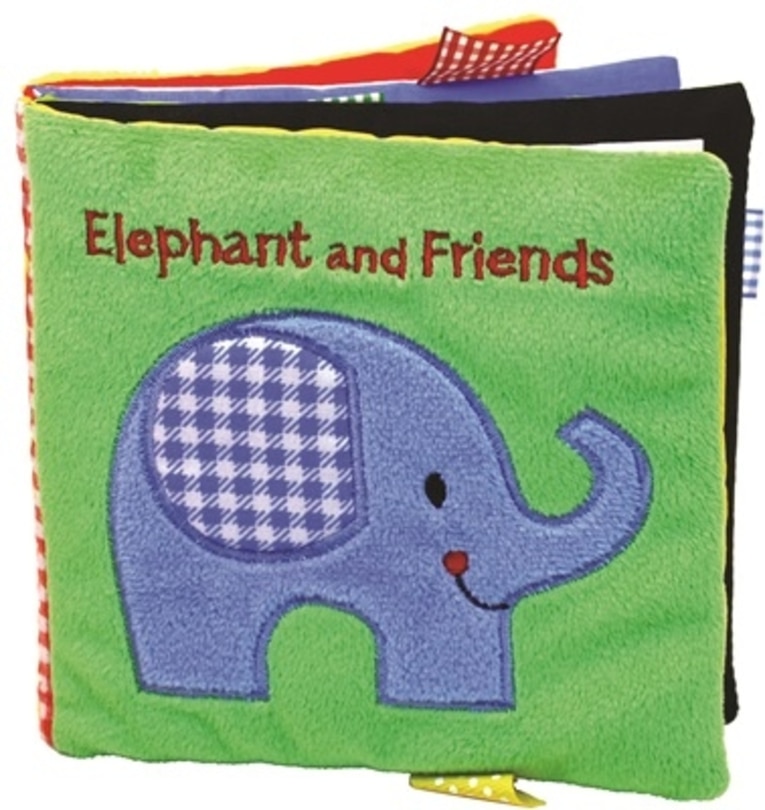 Elephant and Friends: A Soft and Fuzzy Book for Baby