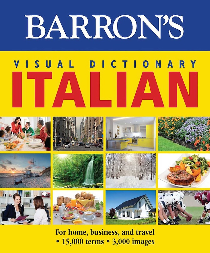 Couverture_Visual Dictionary: Italian: For Home, Business, and Travel