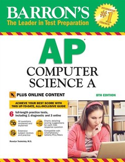 Couverture_Barron's AP Computer Science A with Online Tests