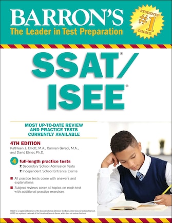 Ssat/isee: High School Entrance Examinations