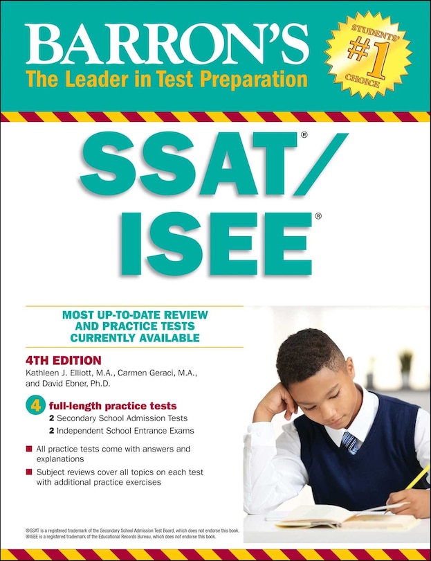 Front cover_Ssat/isee