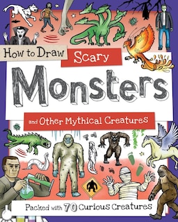 Front cover_How to Draw Scary Monsters and Other Mythological Creatures