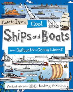 Front cover_How to Draw Cool Ships and Boats
