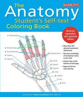 Front cover_Anatomy Student's Self-test Coloring Book