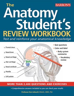 Front cover_Anatomy Student's Review Workbook