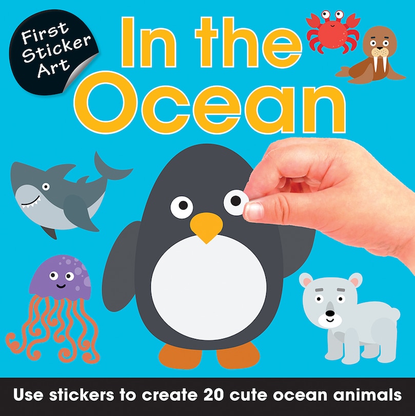 Front cover_First Sticker Art: In The Ocean