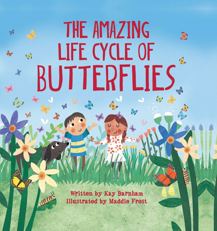 Front cover_The Amazing Life Cycle of Butterflies