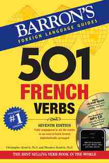 501 French Verbs: with CD-ROM and MP3 CD de Christopher Kendris