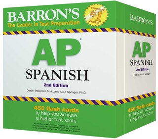 Couverture_Ap Spanish Flashcards, Second Edition: Up-to-date Review And Practice + Sorting Ring For Custom Study