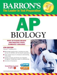 Front cover_Barron's AP Biology with CD-ROM