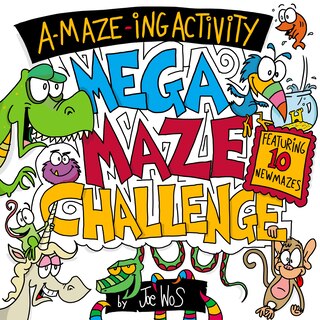 Couverture_A-maze-ing Activity: Mega Maze Challenge