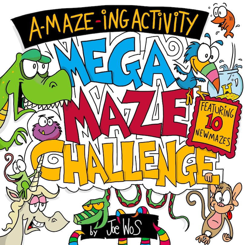 Couverture_A-maze-ing Activity: Mega Maze Challenge