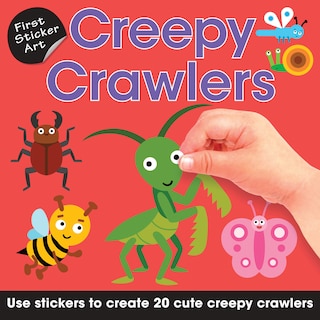 Couverture_First Sticker Art: Creepy Crawlers